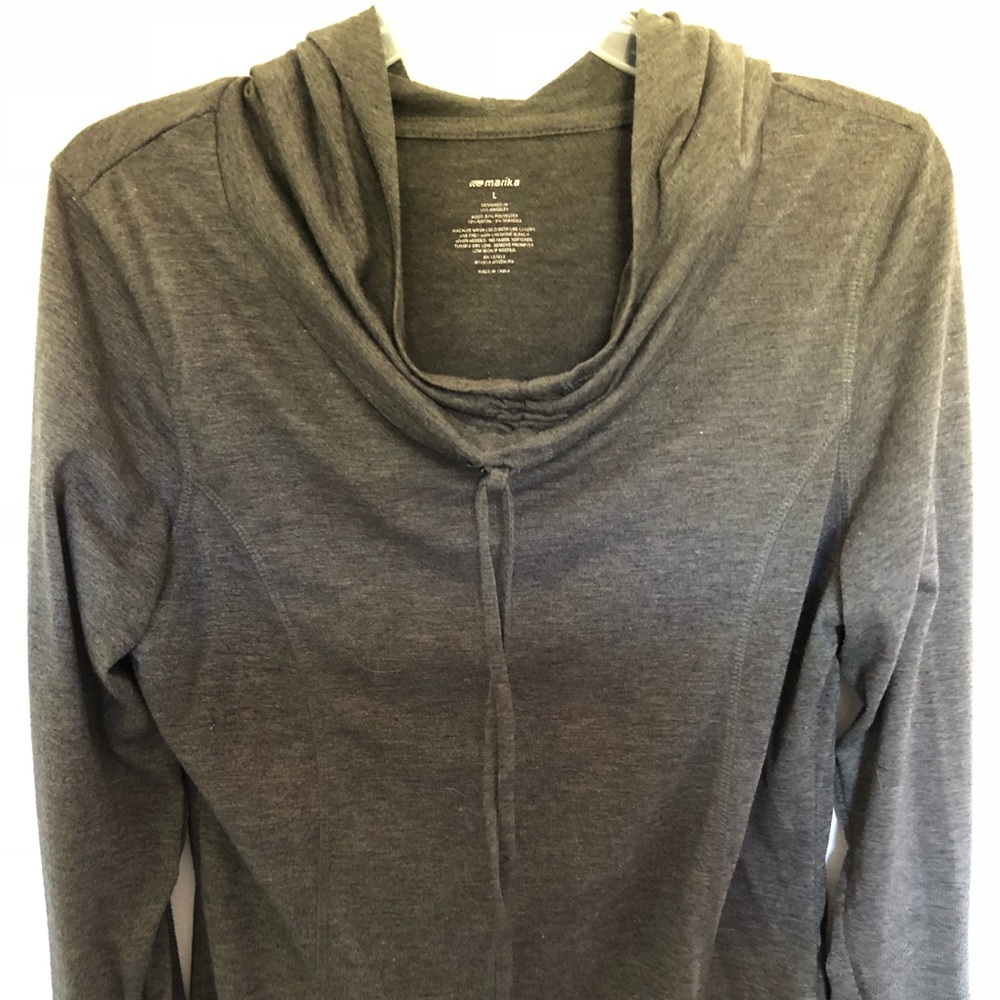 Grey Merika Cowl neck Sweatshirt